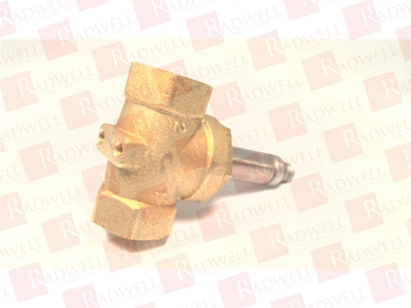 BRASS SOLENOID VALVES, 2/2 WAY N.C. PILOT OPERATED, COMPACT, CONNECTION 1/2", SEAL FKM