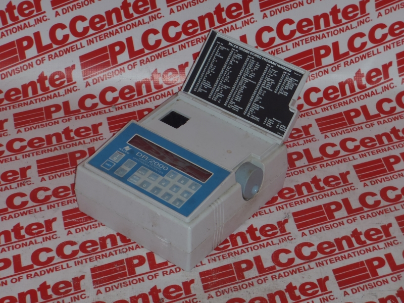 SPECTROPHOTOMETER DIRECT READING DR/2000 8V