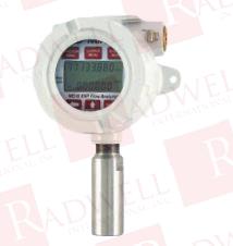 NUFLO MC-III EXP FLOW ANALYZER, INCLUDES LITHIUM BATTERY #9A-90099000, 3/4 INCH NPT FOR BARTON TECHNOLOGY TURBINES, PAINTED ALUMINUM HOUSING