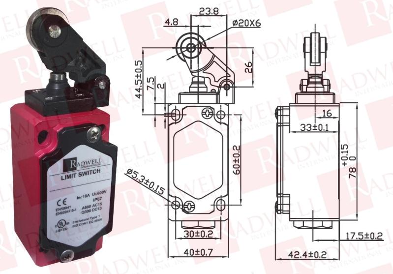 RADWELL VERIFIED SUBSTITUTE ENM2-A2ZDGHWRO20SUB