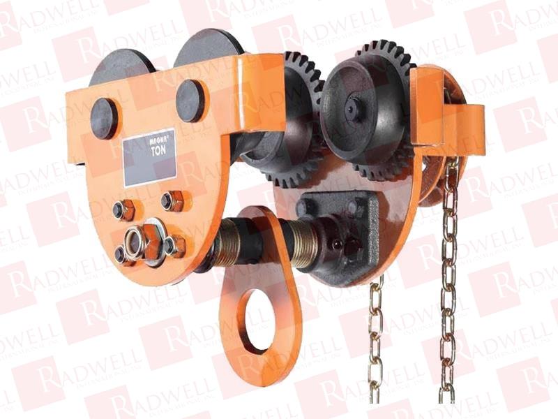 GEARED TROLLEY 20 TON - 6" - 12"