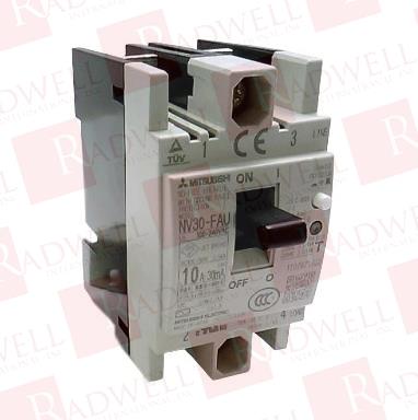 MITSUBISHI NV30-FAU-10A-2P-AC230-240V