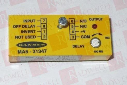  , PLUG-IN AMPLIFIER, DELAY OF .001 TO .1 SECOND, (31347)
