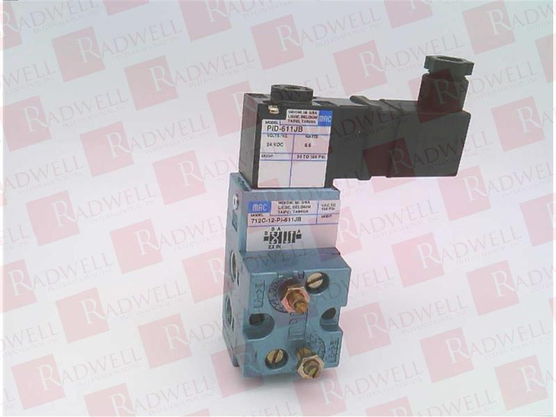 MAC VALVES INC 712C-12-PI-611JB