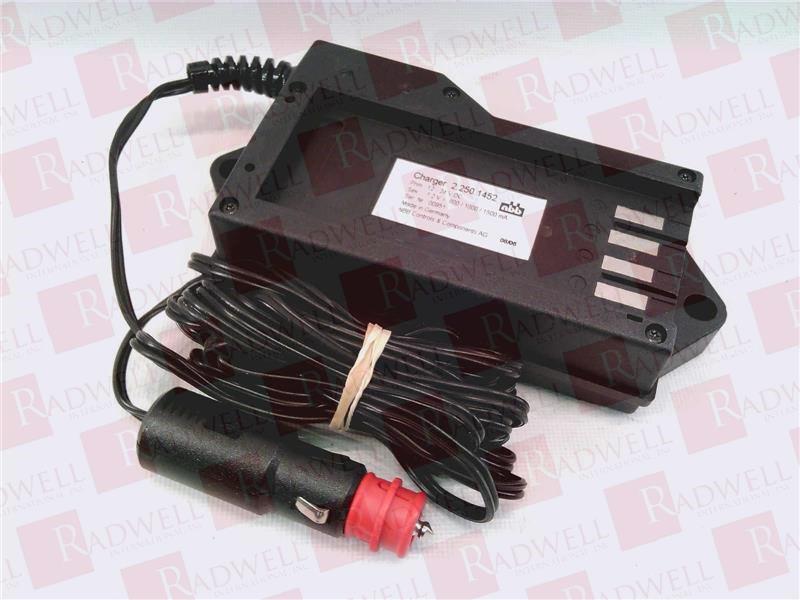 CHARGER, 12V / 24V DC, WITH 2M CHARGER CORD, ATTACHED TO CHARGER: 7.2V = 800, 1000, 1500MA