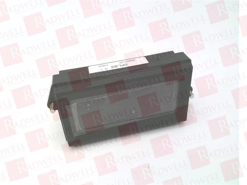 PANEL METER,3-1/2IN DIGIT,4-20MA LOOP POWERED,GREEN LCD,SNAP IN