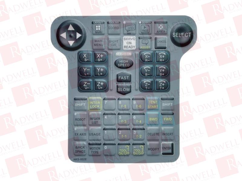 RADWELL VERIFIED SUBSTITUTE NKS-002E-SUB-KEYPAD