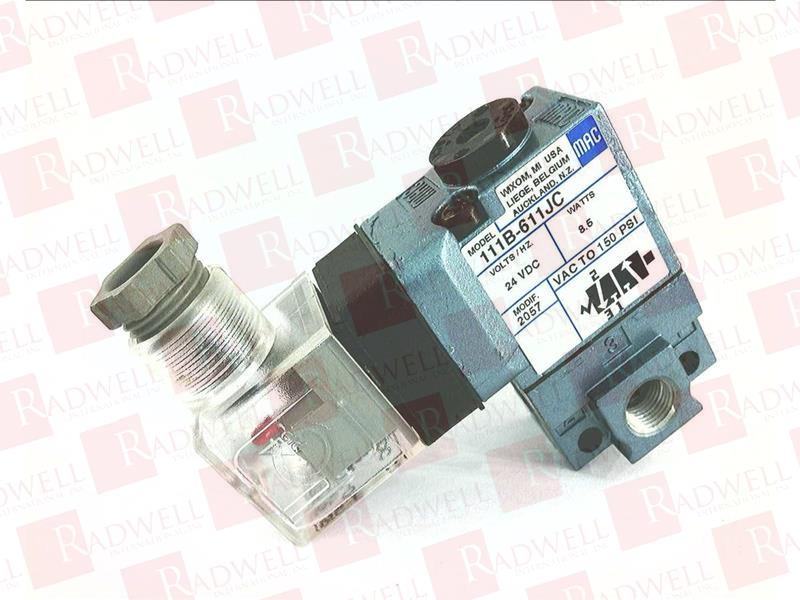 MAC VALVES INC 111B-611JC