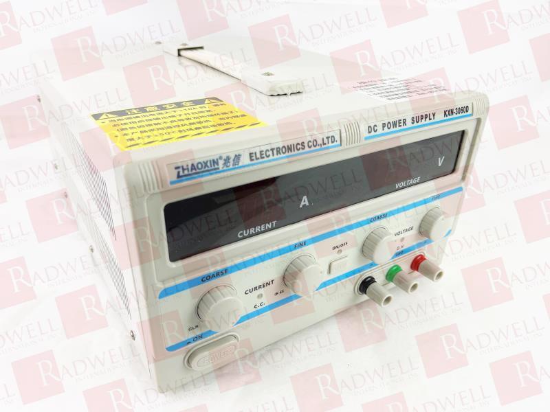  , POWER SUPPLY, DC, INPUT: 220VAC 50HZ, OUTPUT: 0-30VDC 0-60A