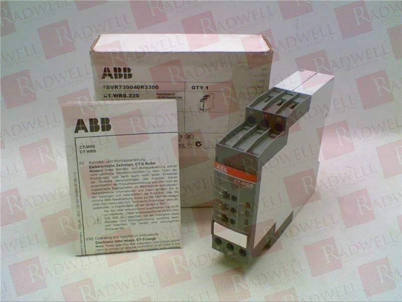 ASEA BROWN BOVERI 1SVR730040R3300