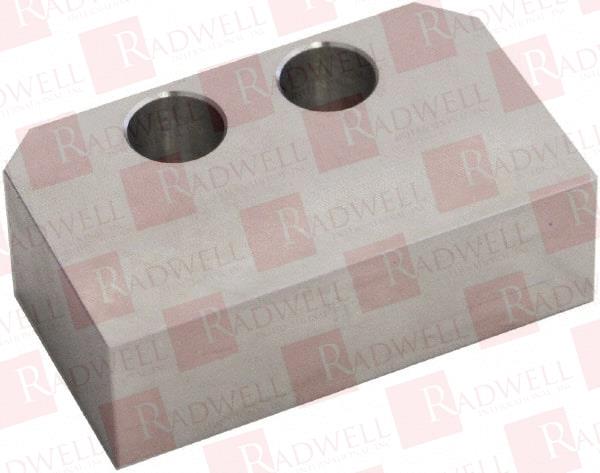 75MM WIDE X 25MM HIGH X 1.2 INCH THICK, FLAT/NO STEP VISE JAW SOFT, STEEL, MANUAL JAW, COMPATIBLE WITH V75100, V75100X & V75150X VISES