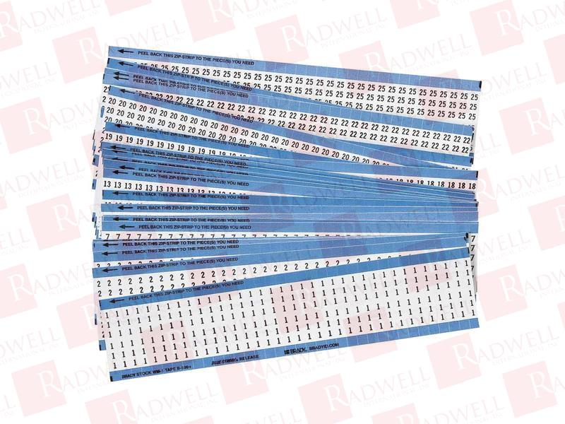 BRADY CPCWM-1-25