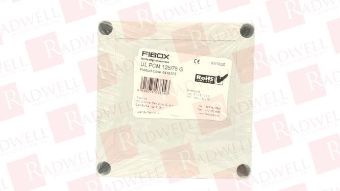 FIBOX UL PCM 125/75 G