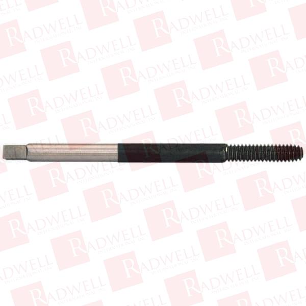 3/8-16 UNC H8 BRIGHT FINISH HIGH SPEED STEEL THREAD FORMING EXTENSION TAP BOTTOMING CHAMFER, 4" OAL, 1-1/4" THREAD LENGTH, 2B CLASS OF FIT, SERIES BXEXT