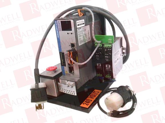 SERVO MOTOR TESTER, SINGLE AXIS, ETHERCAT CONNECTIVITY, INTEGRATED BRAKE CONTROL,12AMP, 240V