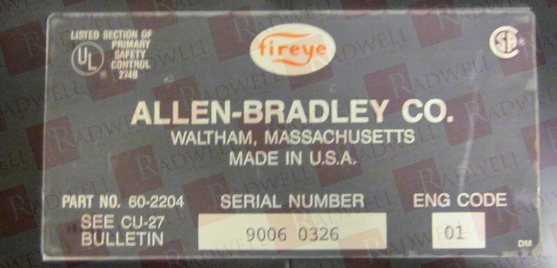 ALLEN BRADLEY 60-2204