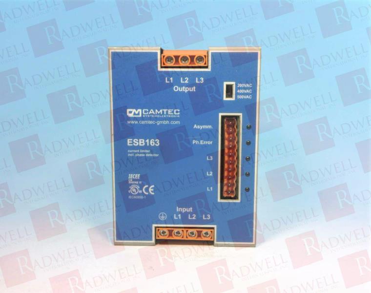  , POWER SUPPLY, TYPE: INRUSH CURRENT LIMITER, ART NO: 3041070001CA, INPUT AC (3PHASE): 170-575VAC, 47-63HZ, 16AMP