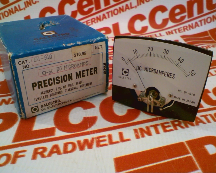PRECISION METER 0-50 DC MICROAMPERES