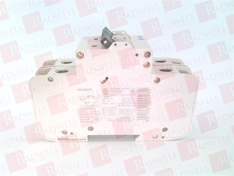 EATON CORPORATION FAZ-D4/2-RT