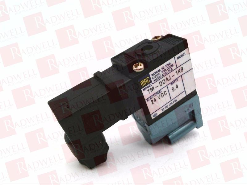 MAC VALVES INC TM-DDAJ-1KB