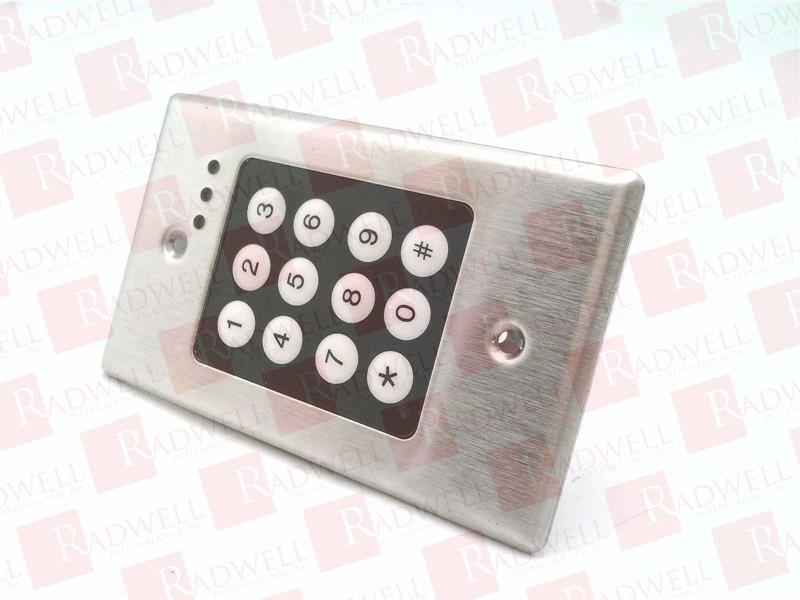 DIGITAL KEYPAD, FOR DOOR, 0-9, 12-24V, OUTDOOR