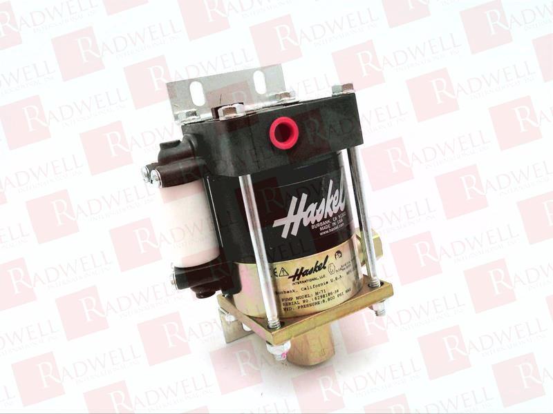 PUMP, LIQUID AIR DRIVEN, 70:1 NOM RATIO, 0.33 HP OUTLET PRESS, 8800 PSIG MAX AIR PRESS, 125 PSIG MAX, 1/4 IN FNPT AIR/IN LIQ/OUT, 3/8 IN FNPT LIQ/OUT