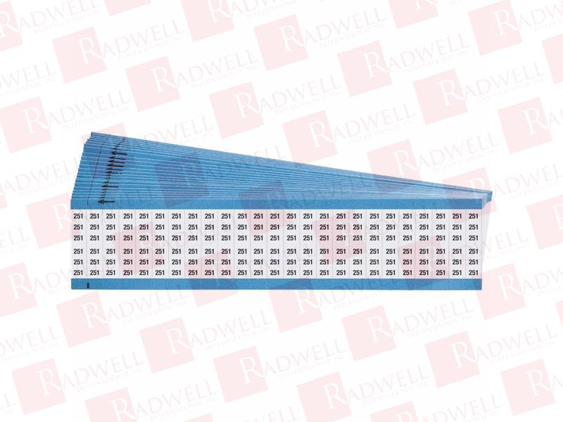 BRADY WM-251-PK