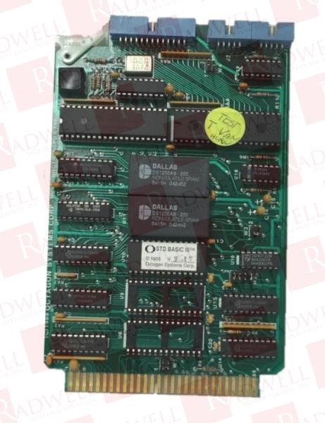  , MULTIFUNCTIONAL CPU CARD, 2 DALLAS PROGRAM CHIPS, RACK MOUNTED, STD BASICS III V 3.19