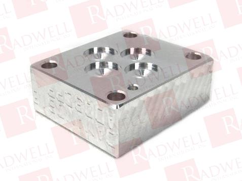COVER PLATE, 3000 PSI, 20.7 MPA, PARALLEL CIRCUIT, ALUMINUM MATERIAL, 6061-T6