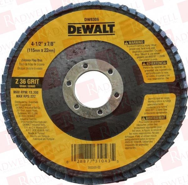 STANLEY BLACK & DECKER DW8306