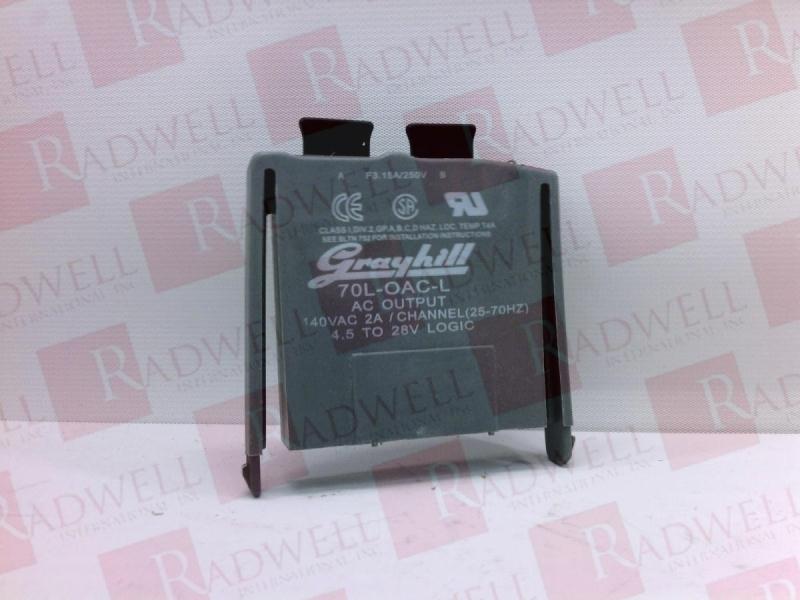 GRAYHILL INC 70L-OAC-L