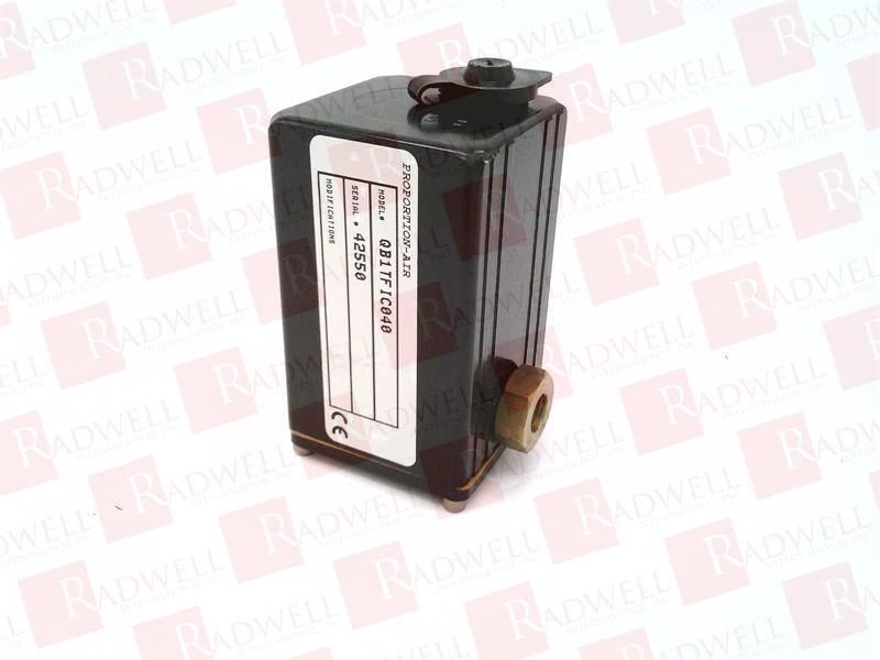 PROPORTION AIR INC QB1TFIC040