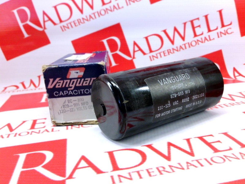 CAPACITOR 829-995MFD 110-125VAC 60HZ