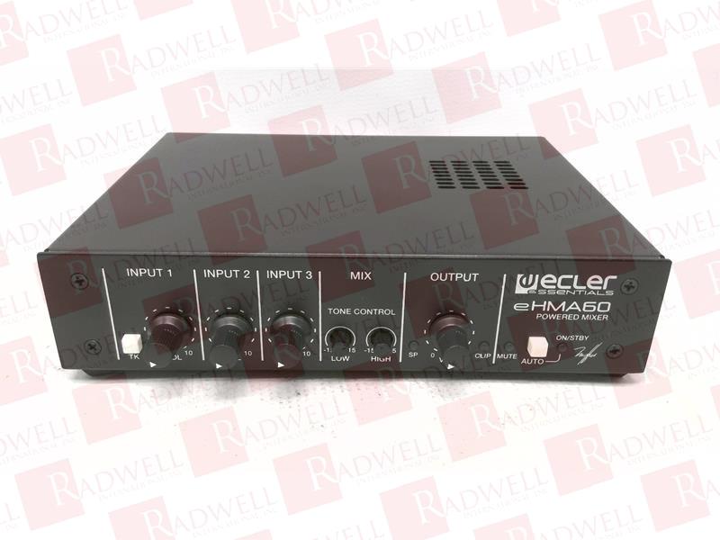 AUDIO MIXER, SELF-POWERED, ONE MIC INPUT, 1 MIC INPUT, TWO MIC/LINE + 1 MIC , 24 VDC, 100/240 VAC, 47/63 HZ, 60 W, 2 BAND TONE CONTROL, AUTO STAND-BY MODE, MUTE PORT, UNIVERSAL POWER SUPPLY ...