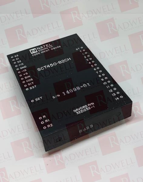  , DIGITAL-SYNCHRO, SOLID STATE CONTROL TRANSFORMER