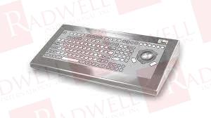 INDUSTRIAL KEYBOARD, NEMA 4X, SS ENCLOSURE, UNIVERSAL PS/2 SERIAL TUFFPOINTING DEVICE