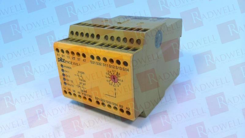PILZ PNOZ XV2.1 3/24VAC 24VDC 2N/O 2N/O T