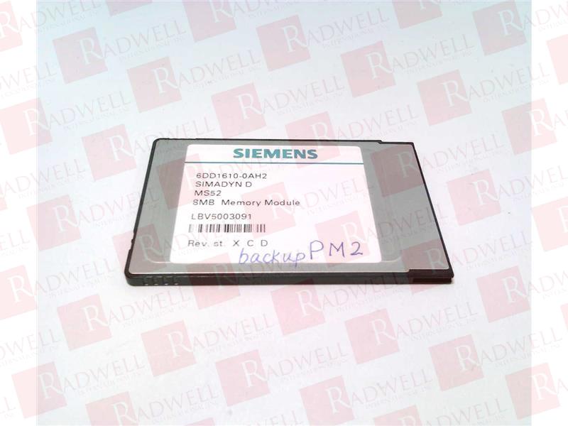 SIEMENS 6DD1610-0AH2