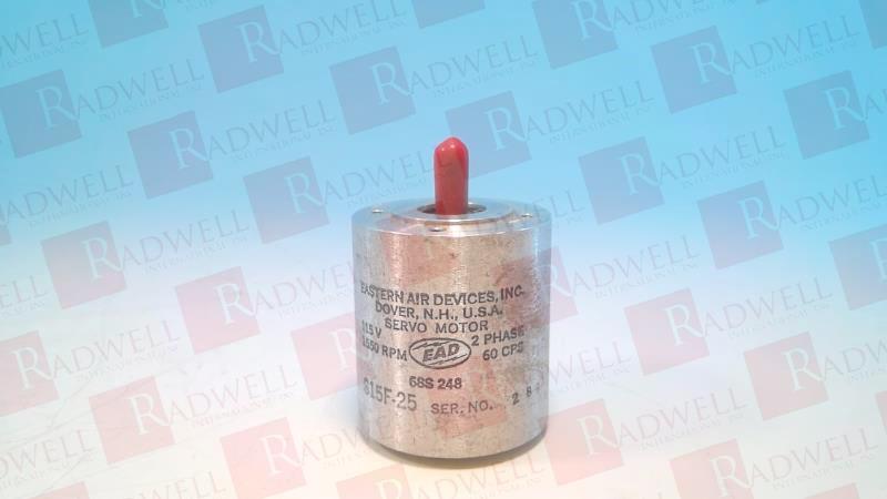  , SERVO MOTOR, 2 PHASE, 115 V, 1550 RPM, 60 CPS