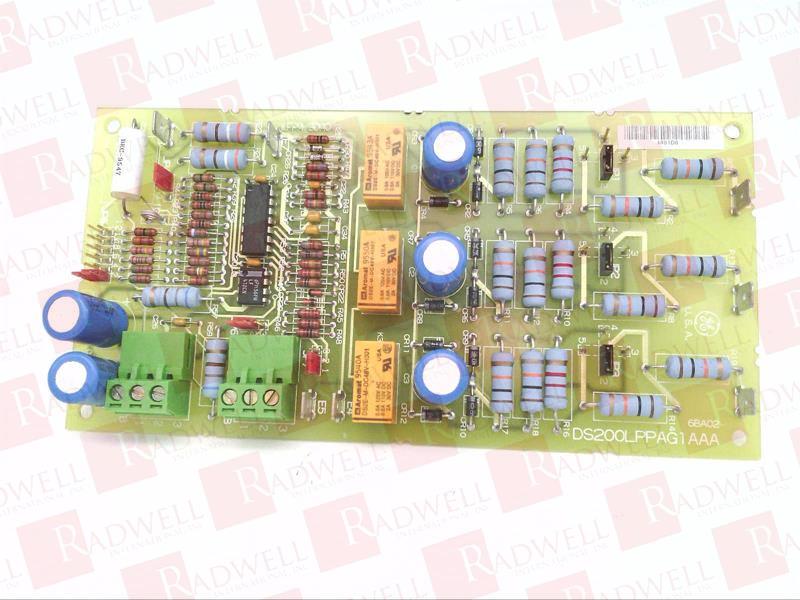GENERAL ELECTRIC DS200LPPAG1A