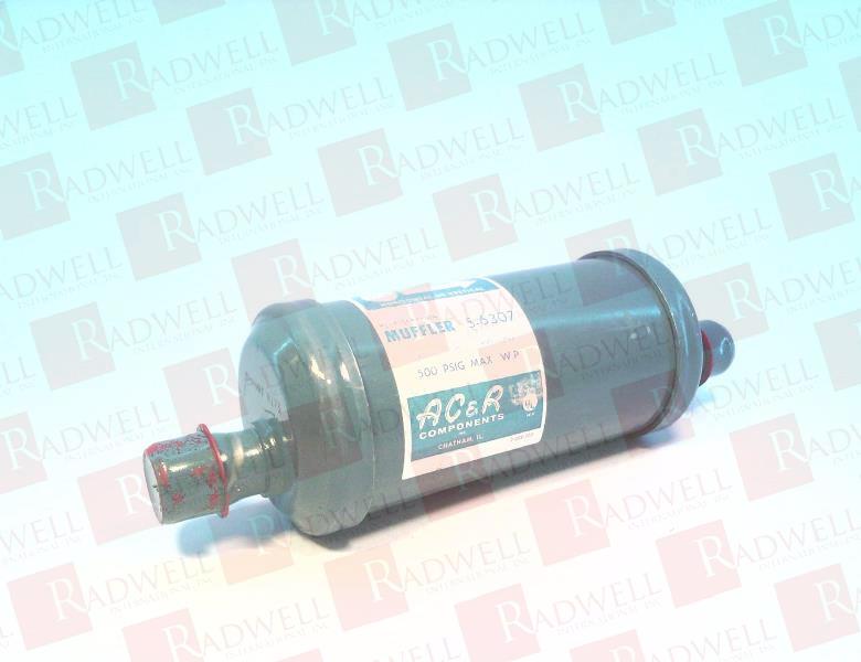 REFRIGERATION MUFFLER, 7/8IN ODS GAS CONNECTION, 500 PSIG MAX W.P.