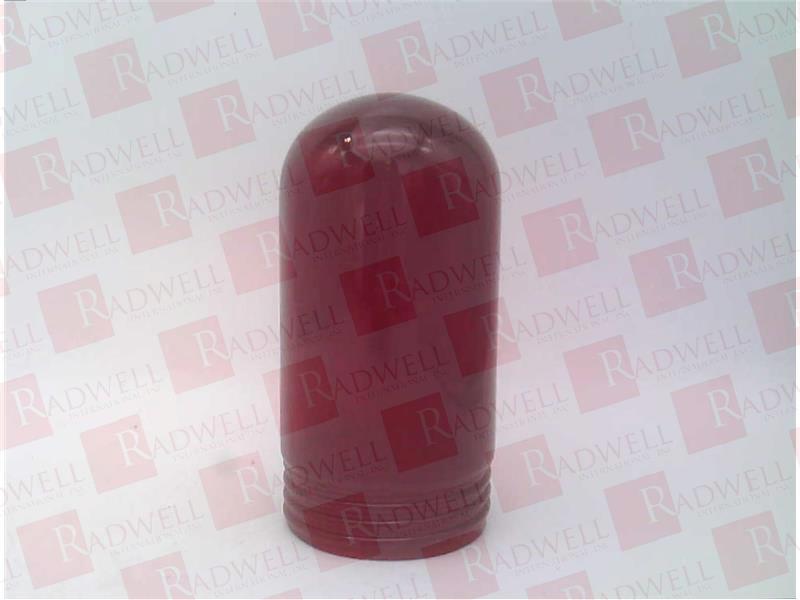 GLASS GLOBE, RED, 100W,