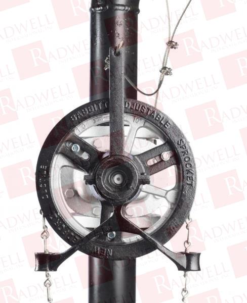 SAFETY WHEEL 7-3/4IN - 9IN, 2 IN. CAST IRON RIM WITH GUIDE ARM SAFETY WHEEL