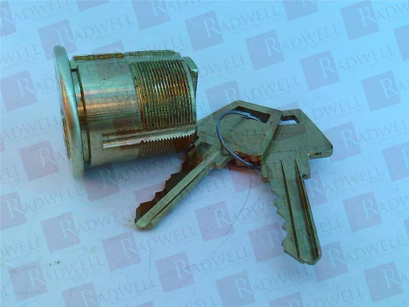 MORTISE CYLINDER, 1-1/4IN CAM, SC1 KEYWAY, BRASS KA2