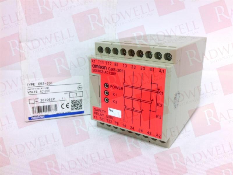 OMRON G9S-301 AC120
