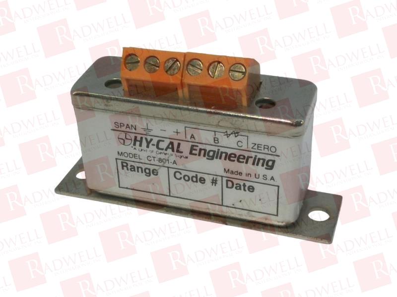 HY CAL CT-801-A