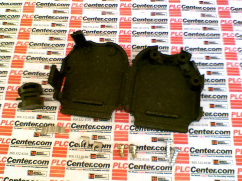 CONNECTOR BACKSHELL/CABLE CLAMP BLACK KIT