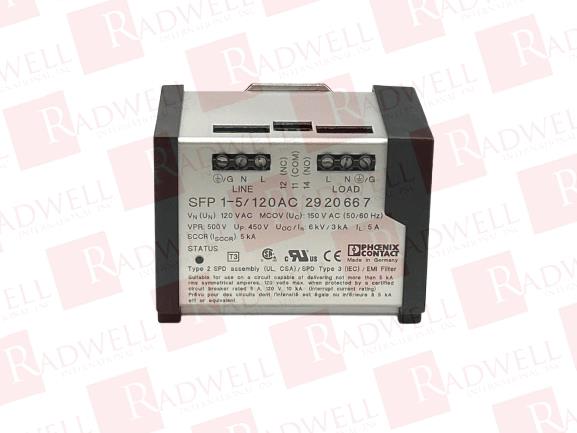 PHOENIX CONTACT SFP 1-5/120AC