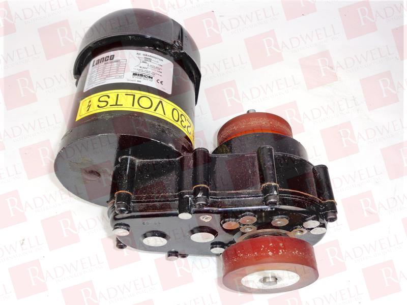  , AC GEARMOTOR, HP 1/10, 230 VAC, 50/60 HZ, .60 AMPS, 51-61 RPM, 26.9:1, TORQUE 79 INCH LBS