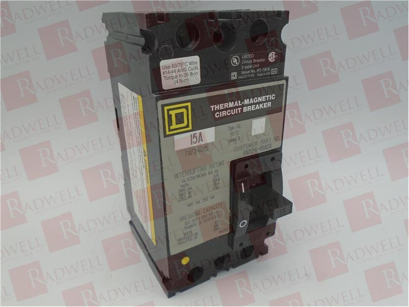 SCHNEIDER ELECTRIC FAF-24015